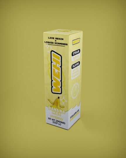 Wehi Banana Mac Live Resin X Liquid Diamonds 2g Disposable